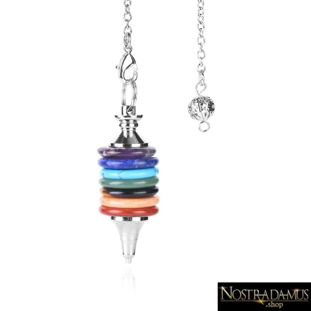 Pendule des Chakras - Pierres Naturelles - Pendentifs
