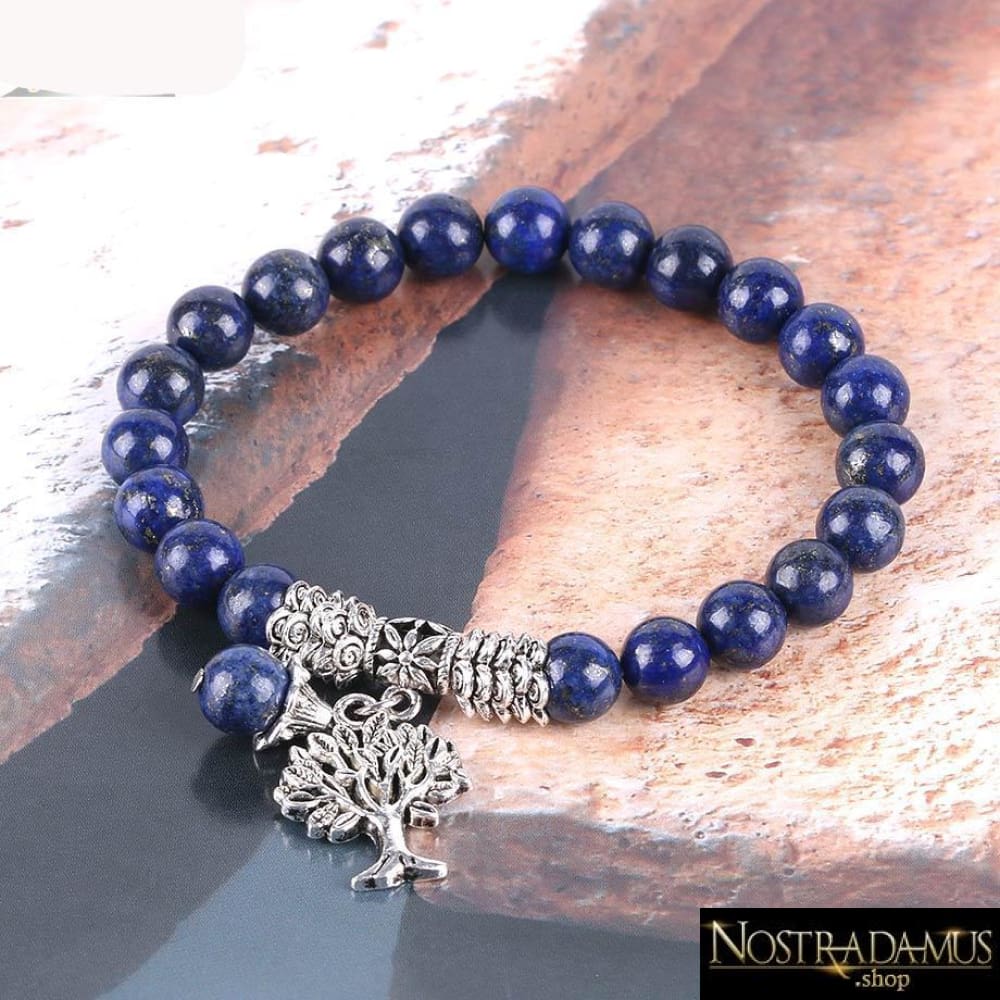 Bracelet Arbre de vie en Lapis Lazuli - Strand Bracelets