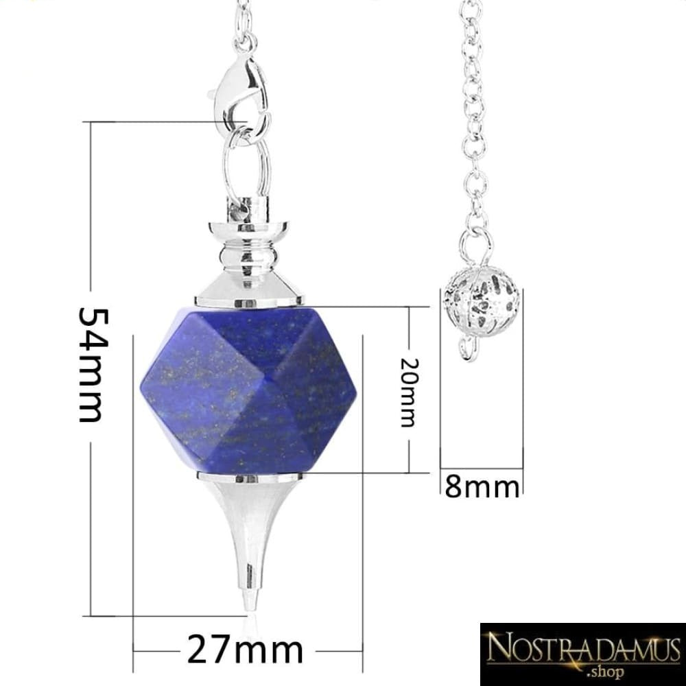 Pendule à Facettes - 3 minéraux disponibles - Pendentifs
