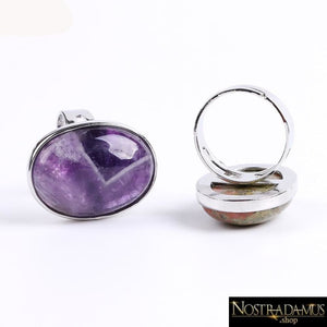 Bague Pierre de soin - 13 minéraux disponibles - Anneaux