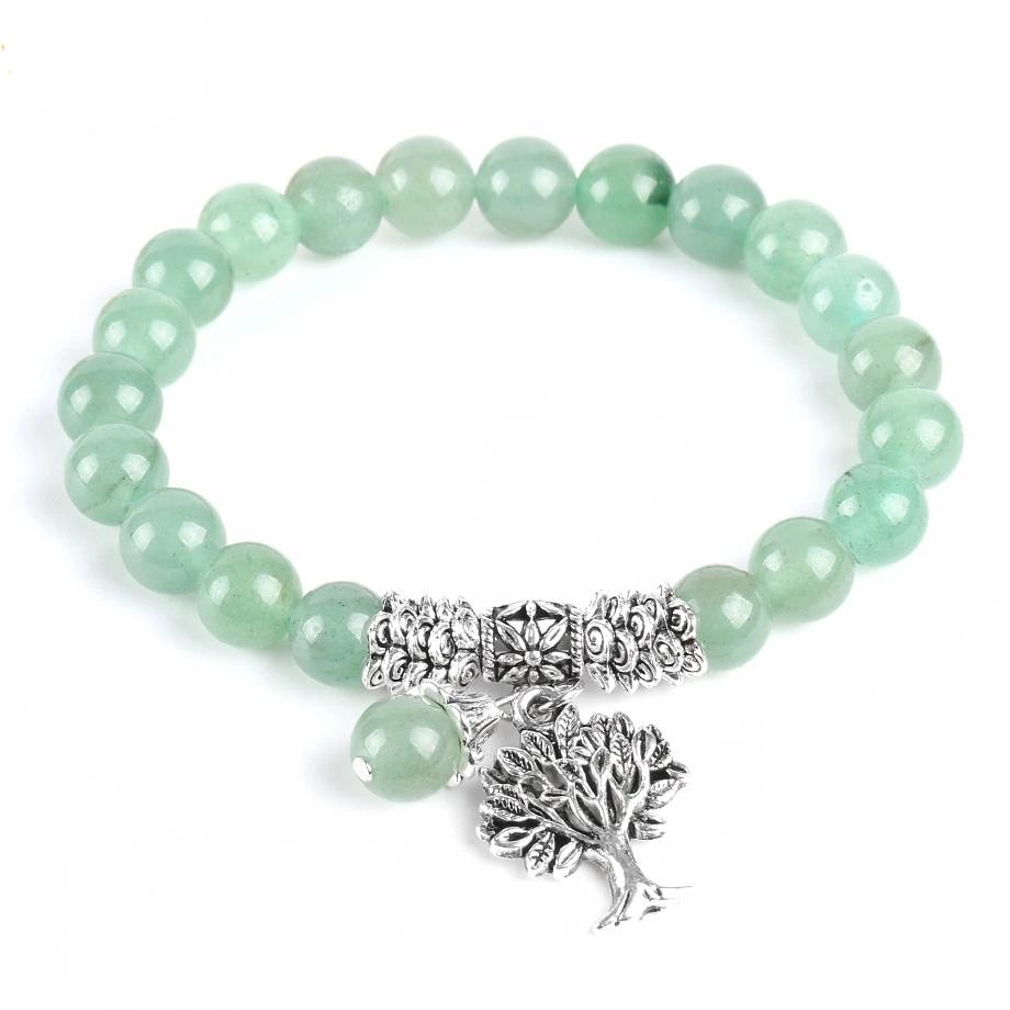 Bracelet 'Chance & Prospérité' en Aventurine