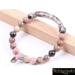 Bracelet Amour Retrouvé en Rhodonite - Strand Bracelets