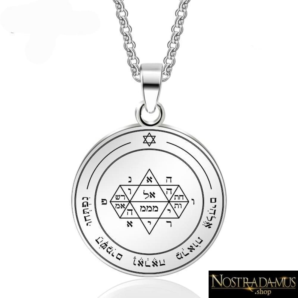 Cinquième Pentacle de Jupiter - Clairvoyance & Révélation - Pendentif Colliers