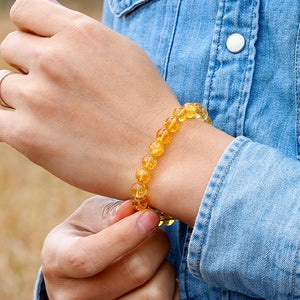 Bracelet en Citrine - Abondance Financière