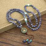 Mala Tibétain en Sodalite - Reconnexion