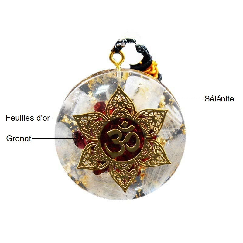 Pendentif Orgonite - Purification & Régénération