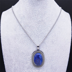 Pendentif en Lapis Lazuli - 'Reconnexion'