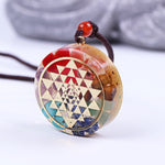 Pendentif Orgonite - Purification des Chakras