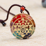 Pendentif Orgonite - Purification des Chakras