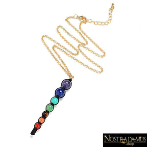 Collier des 7 Chakras - Pendentifs