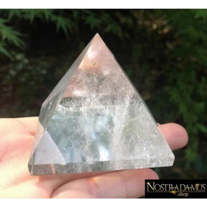 Pyramide en Cristal de Roche - Purification des Energies - Pierres