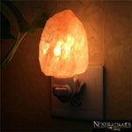 Lampe de nuit en cristal de sel de lHimalaya - LED Night Lights