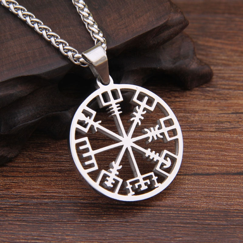 Vegvisir - Protection & Guidance - Acier Inoxydable