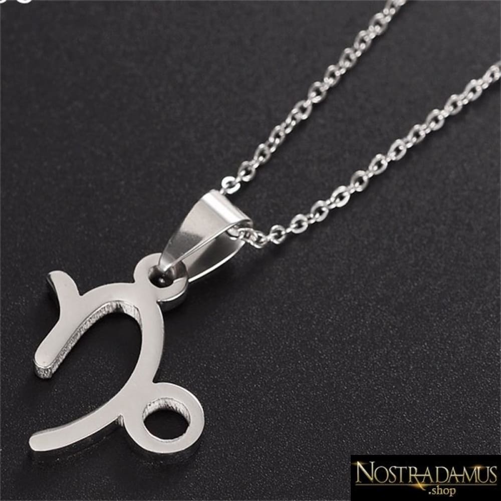 Pendentif en Acier Inoxydable - Symbole Zodiacal - Pendentif Colliers