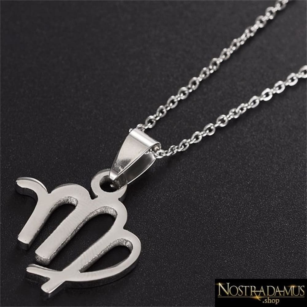 Pendentif en Acier Inoxydable - Symbole Zodiacal - Pendentif Colliers