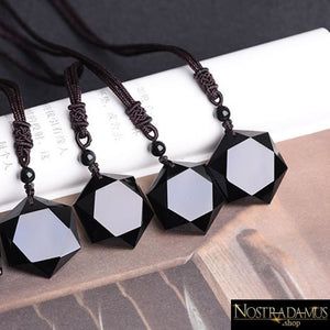 Pendentif de protection en Obsidienne - Pendentifs