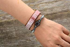 Bracelet en Jaspe 'Purification de l'Aura'