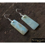 Boucles doreilles Sincérité en Amazonite - Boucles Doreilles