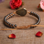 Bracelet de Protection - Hématite & Labradorite
