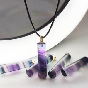 Pendentif de Détoxification en Fluorite