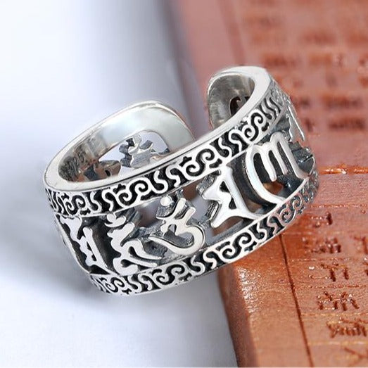 Bague 'Mantra de Grande Fortune'