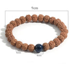Bracelet 'Rudraksha' - Cercle de Protection