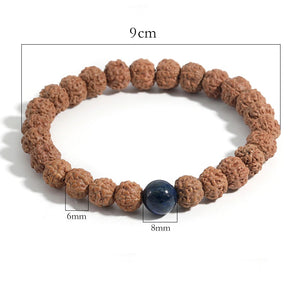 Bracelet 'Rudraksha' - Cercle de Protection