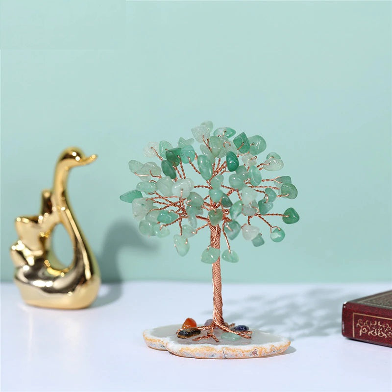 Arbre Feng Shui Porte-Bonheur en Aventurine