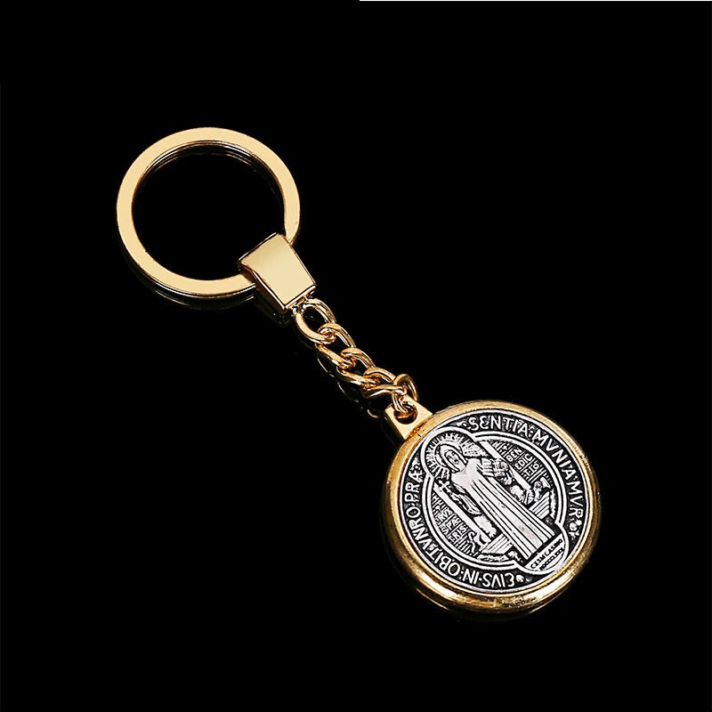 Porte-clés Médaille de Saint Benoît - Protection