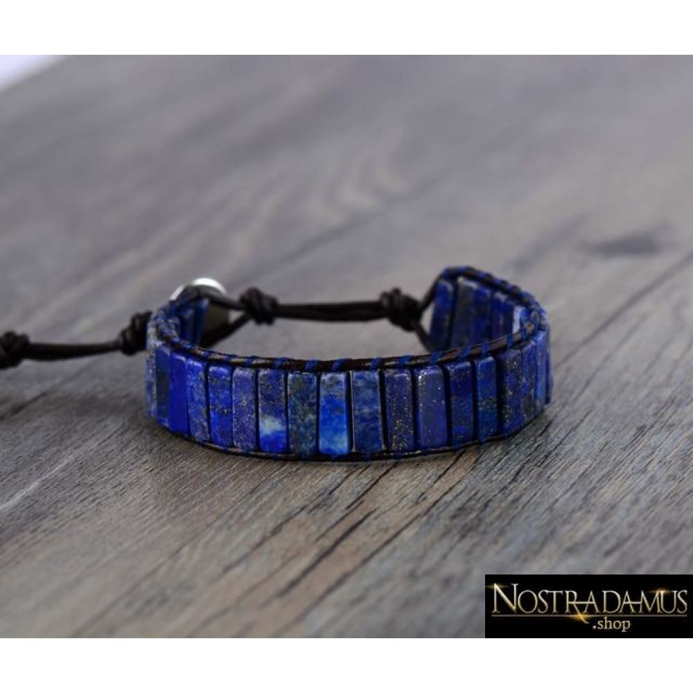 Bracelet Intuition & Affirmation de Soi en Lapis Lazuli