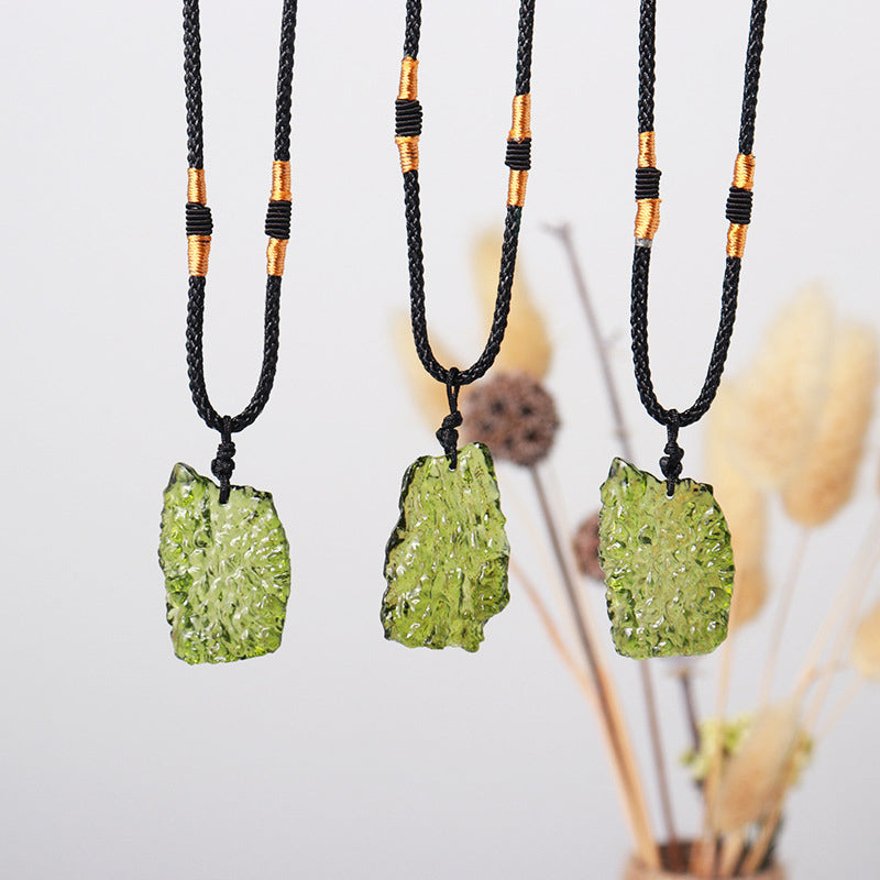 Pendentif en Moldavite - Guérison Spirituelle