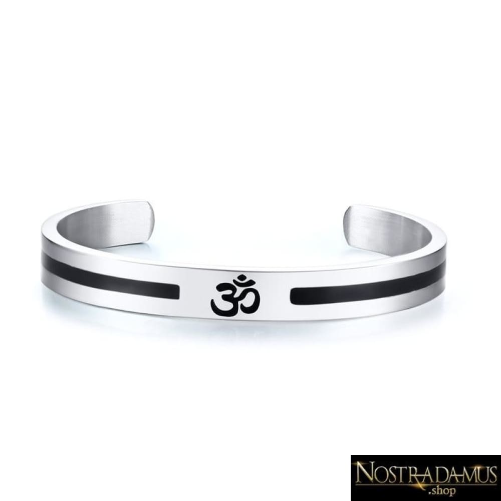 Bracelet Aum en Acier Inoxydable - Bracelets