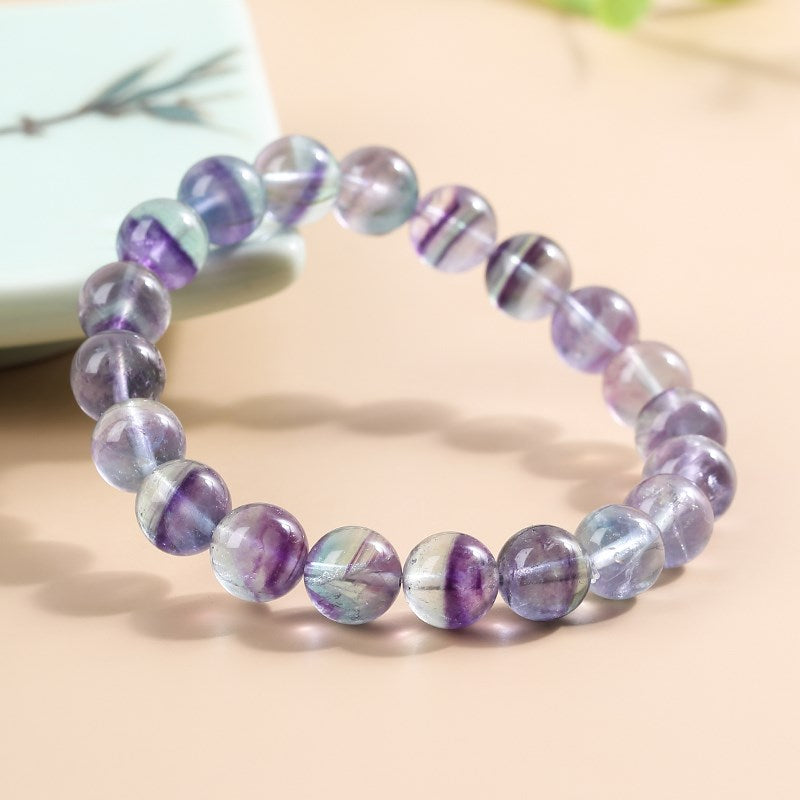 Bracelet en Fluorite - Nettoyage Énergétique