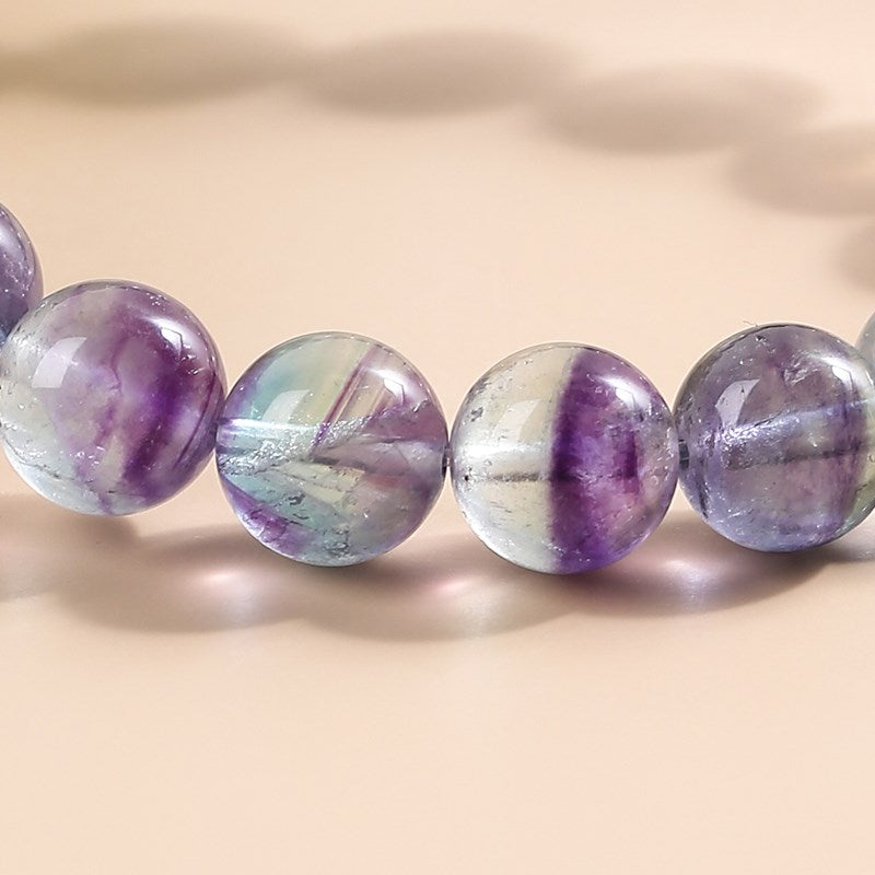Bracelet en Fluorite - Nettoyage Énergétique