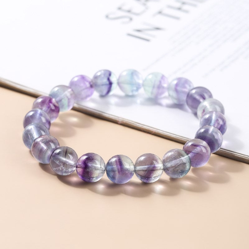Bracelet en Fluorite - Nettoyage Énergétique