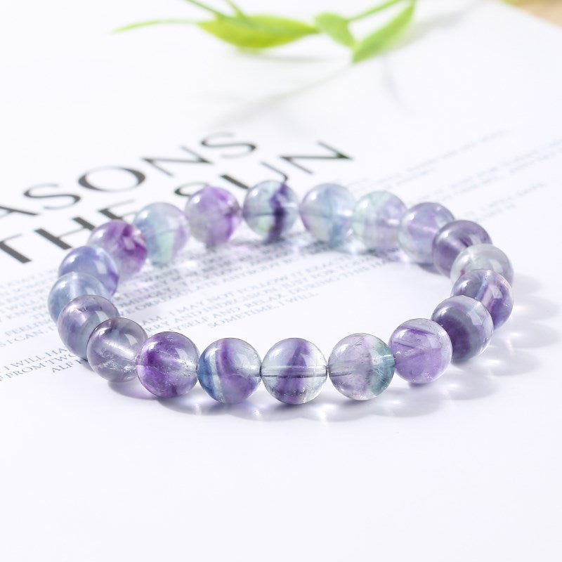 Bracelet en Fluorite - Nettoyage Énergétique