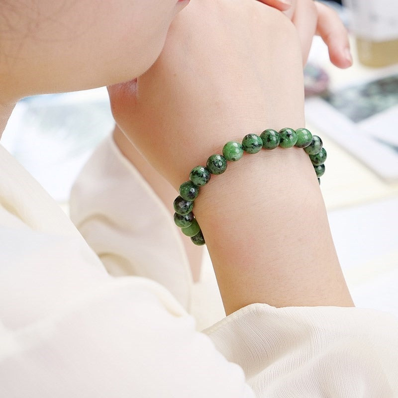 Bracelet en Rubis Zoïsite - Libération des Mémoires Transgénérationnelles