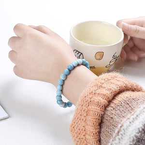 Bracelet en Larimar - Antistress