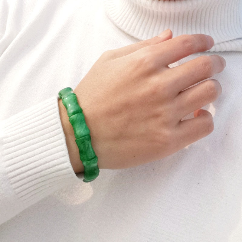 Bracelet en Jade - 'Maîtrise Absolue'