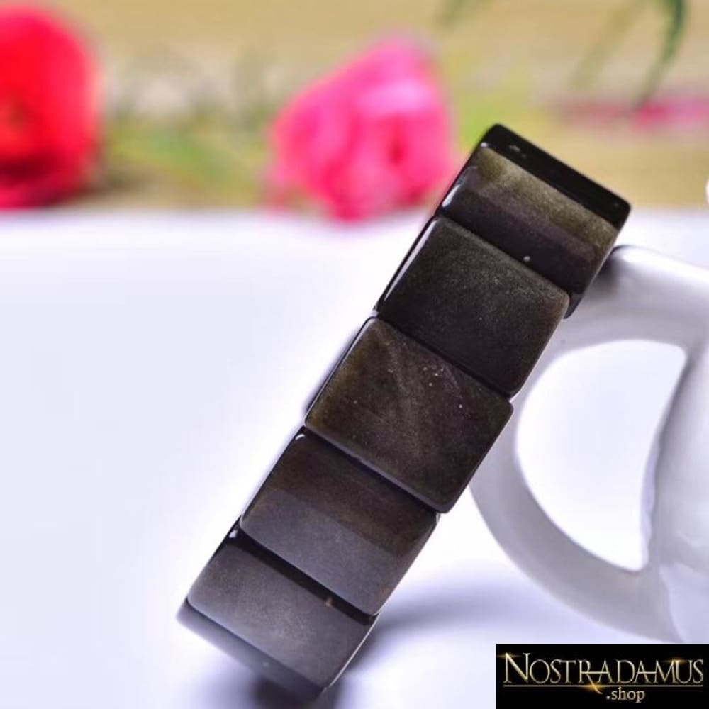 Bracelet Purification & Protection en Obsidienne
