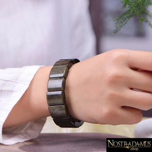 Bracelet Purification & Protection en Obsidienne