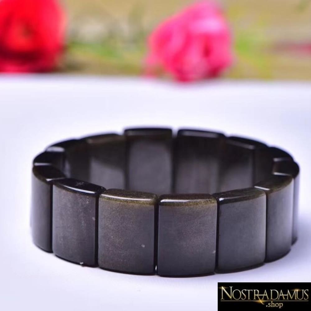 Bracelet Purification & Protection en Obsidienne
