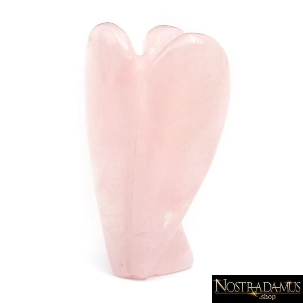 Ange de lAmour en quartz rose - Pierres