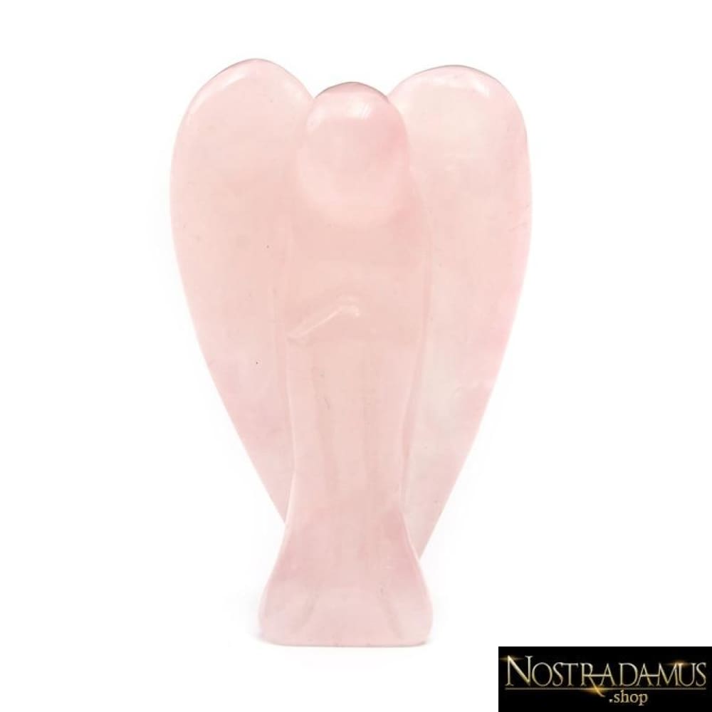 Ange de lAmour en quartz rose - Pierres