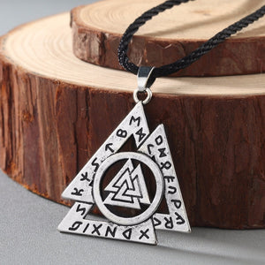 Talisman Runique 'Valknut' - Alignement & Protection