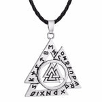 Talisman Runique 'Valknut' - Alignement & Protection