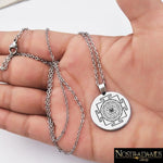 Sri Yantra en Acier Inoxydable - Pendentif Colliers