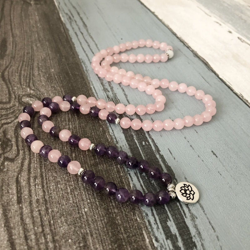 Mala Tibétain 'Amour & Sagesse'