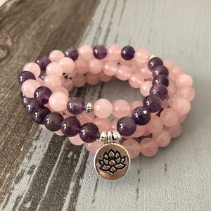 Mala Tibétain 'Amour & Sagesse'