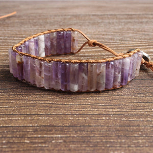 Bracelet en Améthyste - Élévation Spirituelle